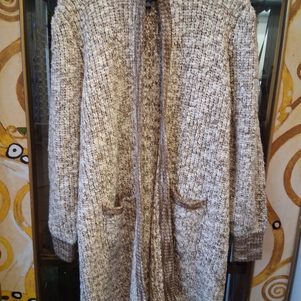 Cozy Knit Open-Front Cardigan